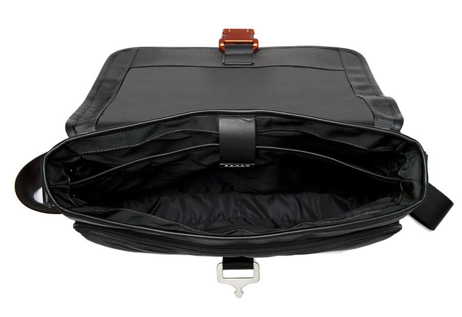Black Nylon Messenger Bag | Black Messenger Bag | Black Laptop Bags ...