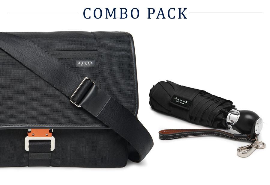 NYLON MESSENGER & TRAVELER COMBO PACK