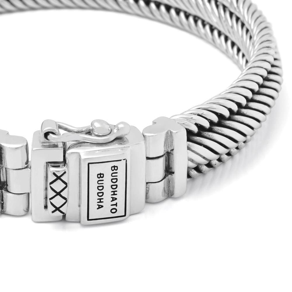 voorkant eetpatroon Eigenwijs Buddha to Buddha - Edwin XS J155 - Silver Bracelet – Buddha to Buddha USA |  US