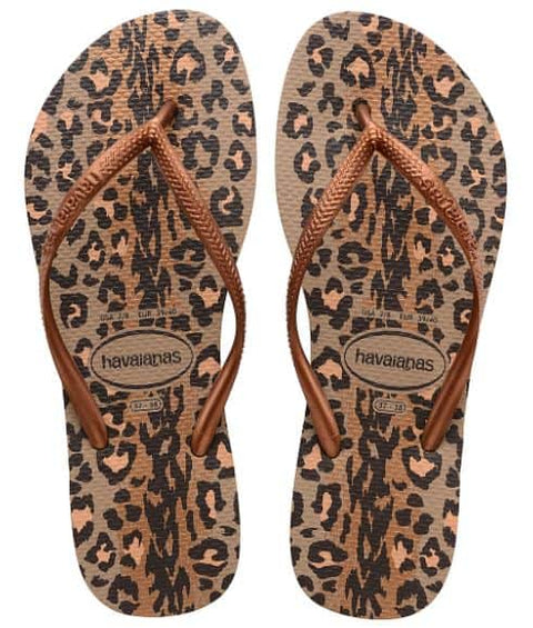 Havaianas Slim Leopard Animal Print 