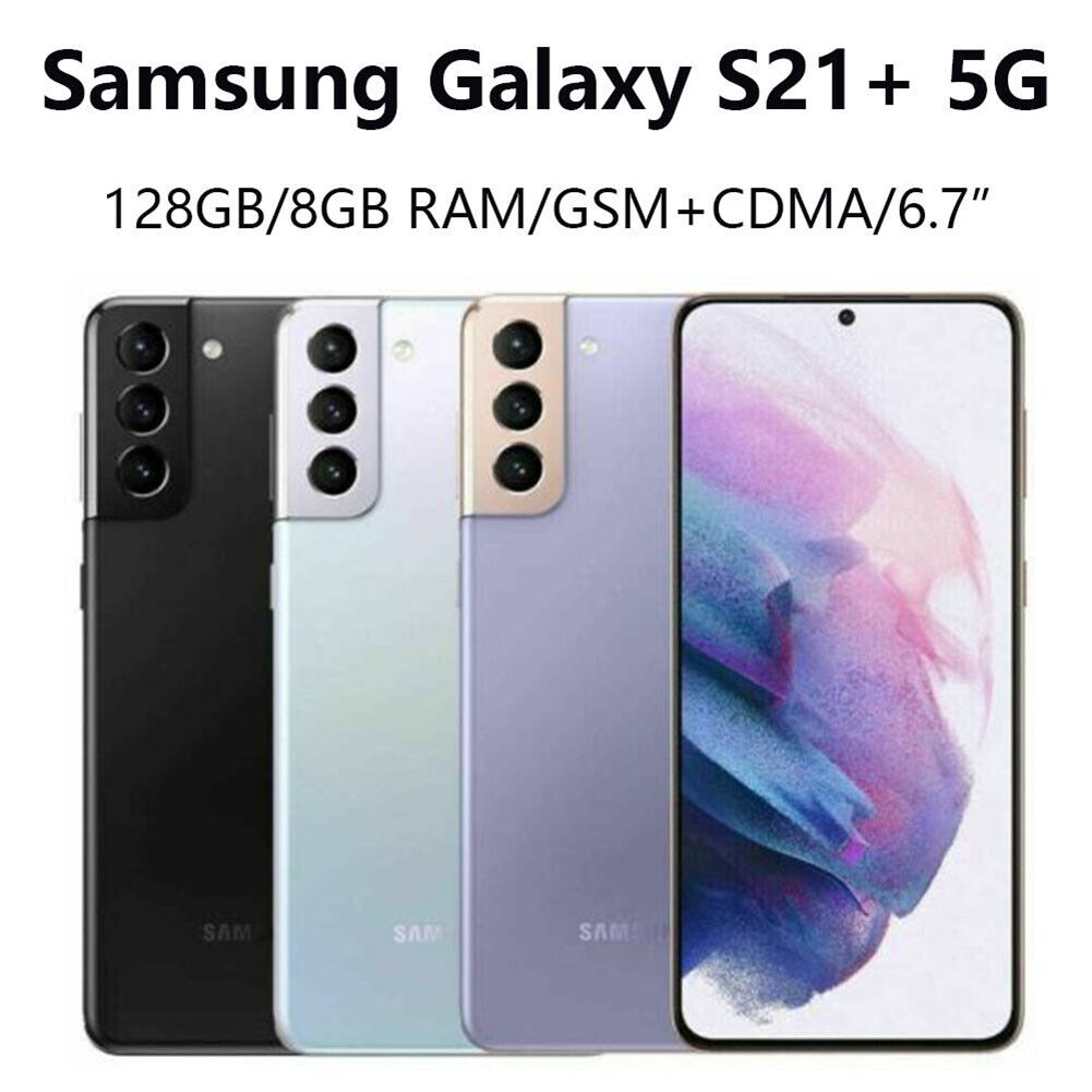 Samsung Galaxy S21 128GB 8GB RAM SM-G991U GSM Fully Unlocked World Smartphone