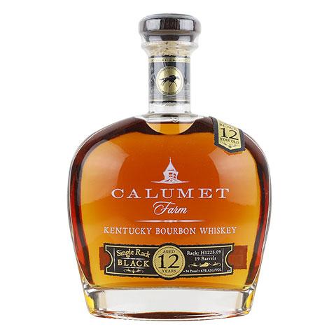 Calumet Farm 12 Year Old Single Rack Black Bourbon Whiskey – Buy Liquor ...