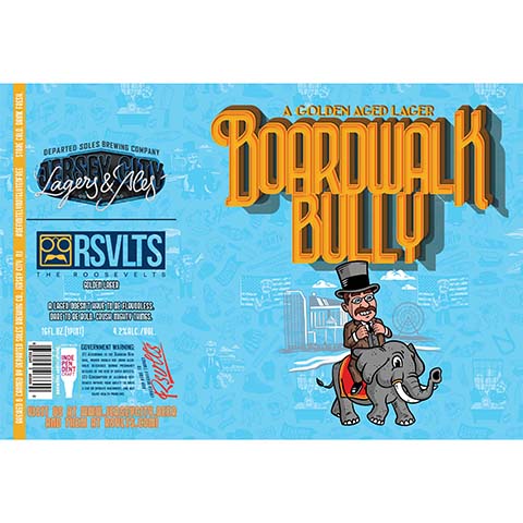 Departed Soles Boardwalk Bully Lager – CraftShack - Buy craft beer online.