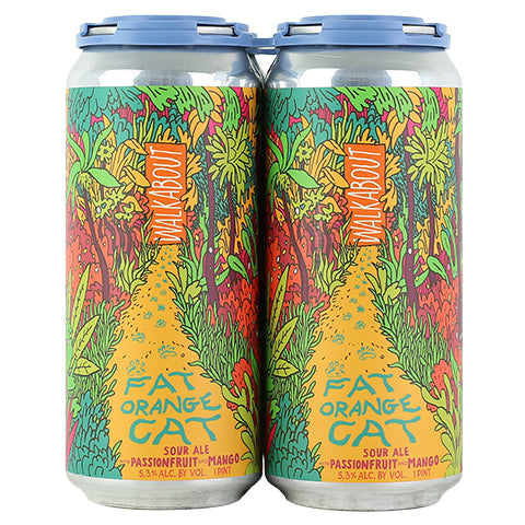 Fat Orange Cat Walkabout Sour Ale (Passionfruit & Mango) – CraftShack ...