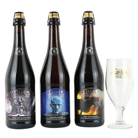 Ommegang Game Of Thrones Gift Pack 1 Commemorative Glass