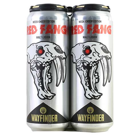 Wayfinder Red Fang Malt Liquor (week-ender edition) – CraftShack - Buy craft beer online.
