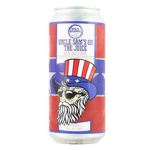 Wild Barrel Uncle Sam S On The Juice Hazy Dipa Craftshack Buy Craft Beer Online