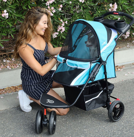 Dog in Venus (blue) Revolutionary Pet Stroller