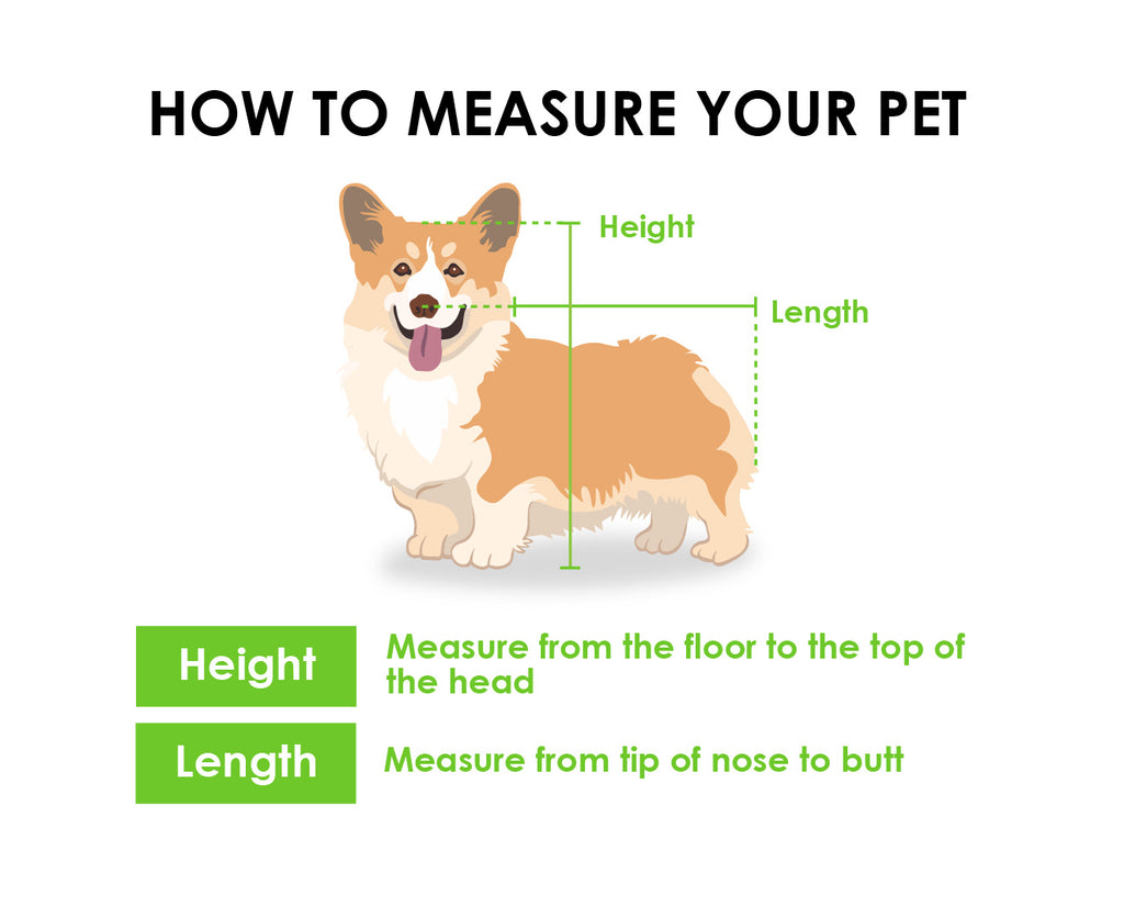 petique dog stroller size chart - silver circle pets
