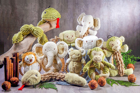 hemp dog toy collection