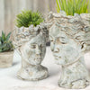 Woman Head Planter - Large, AC-Abbot Collection, Putti Fine Furnishings