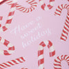 Candy Canes "Have a sweet holiday" Holiday Boxed Cards