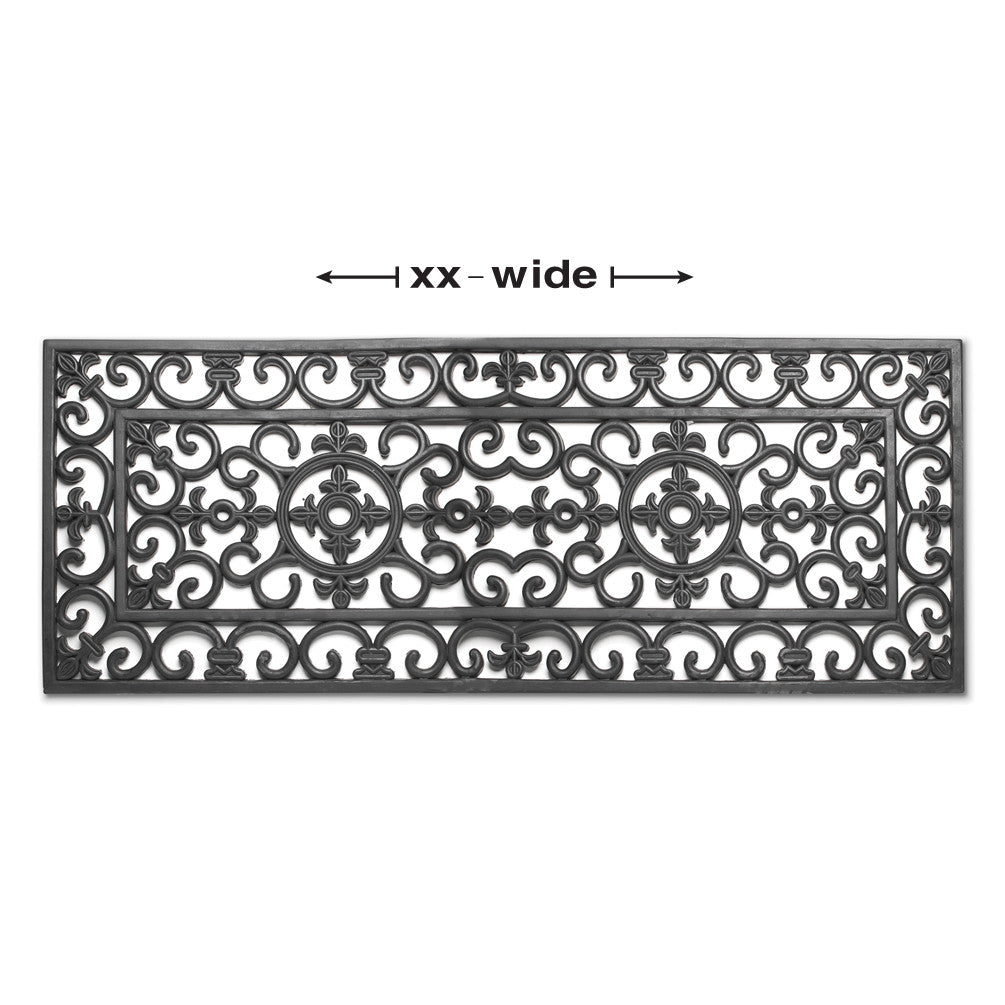 Esschert Design Double Rubber Braided Doormat