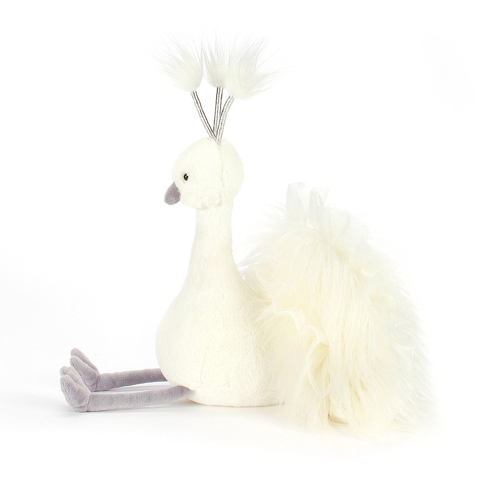 jellycat white peacock