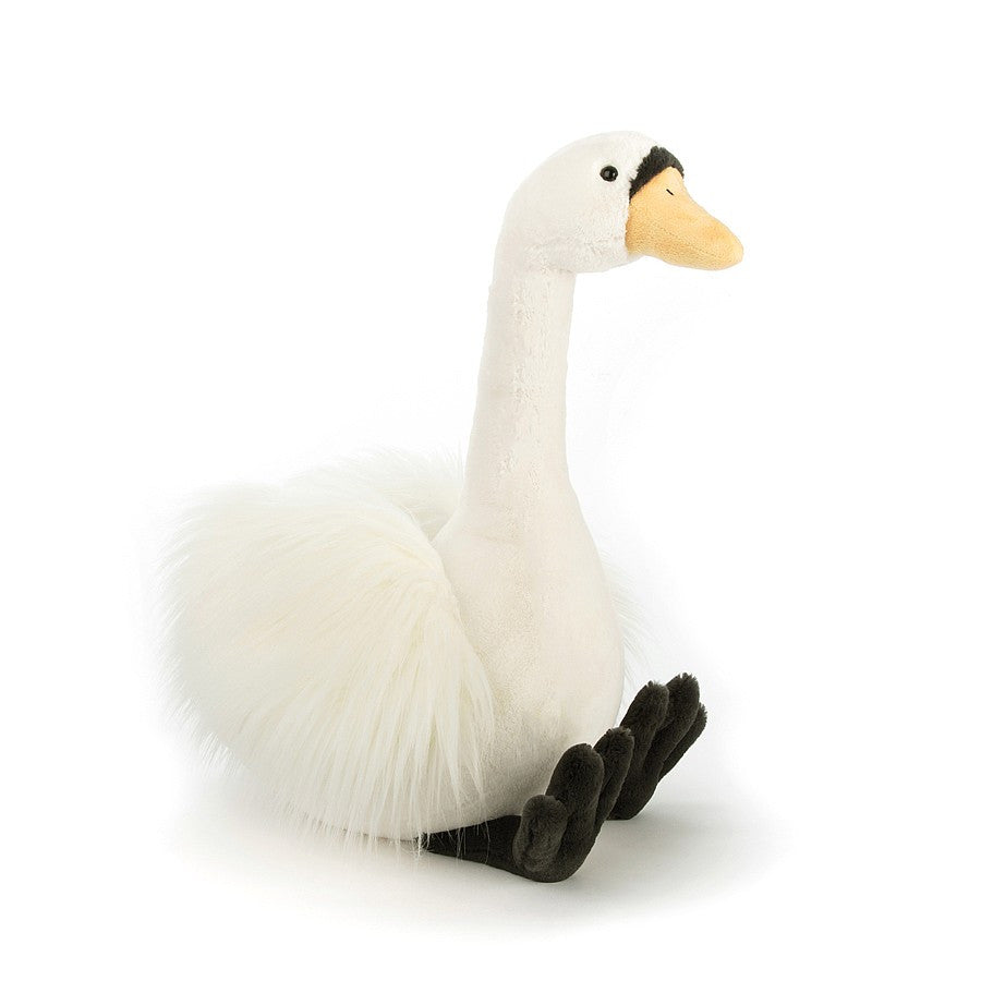 swan stuffed toy