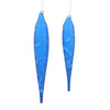 Jim Marvin "Winter Twig" Glass Icicle Ornament - Royal Blue