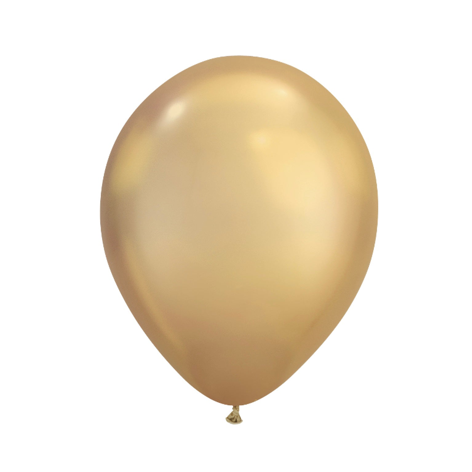 metallic gold balloons