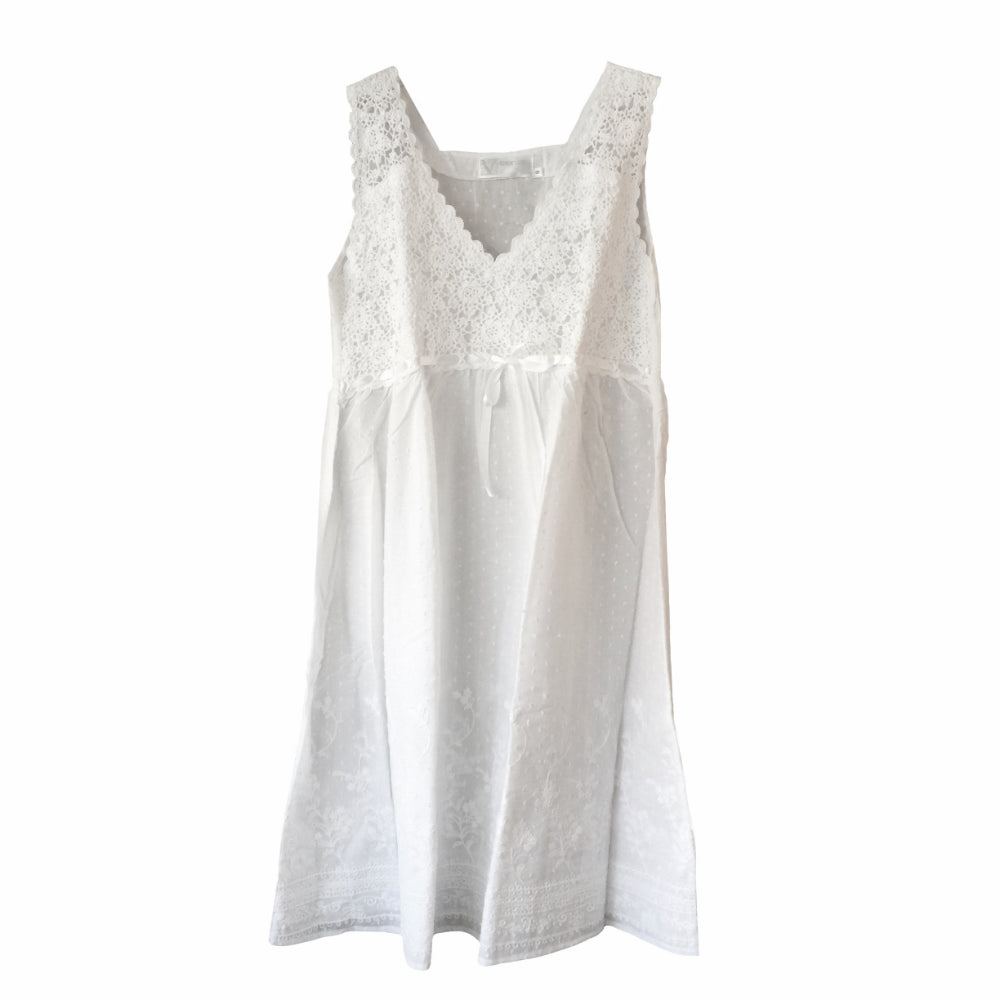 white cotton nightgown canada