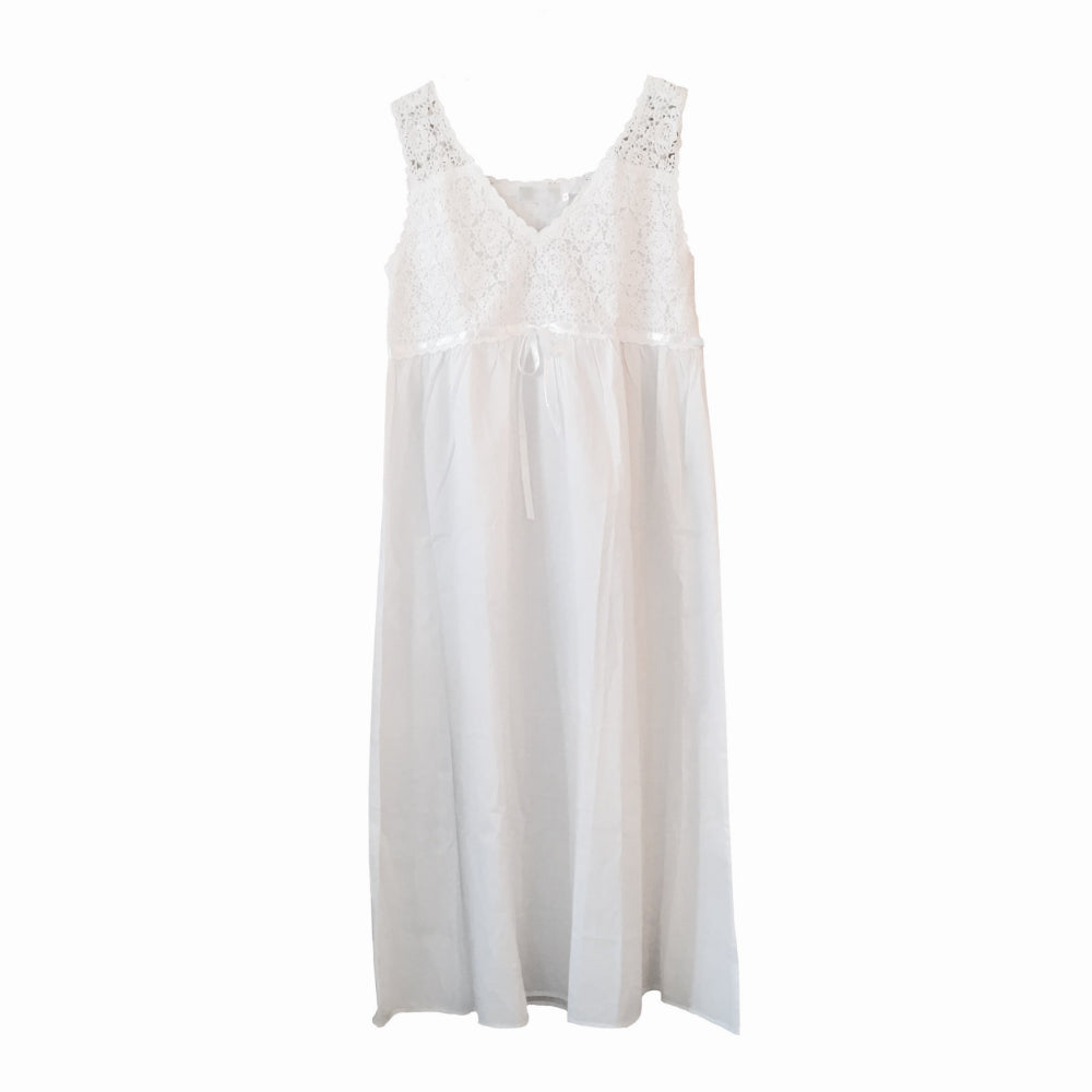 white cotton nightgown canada