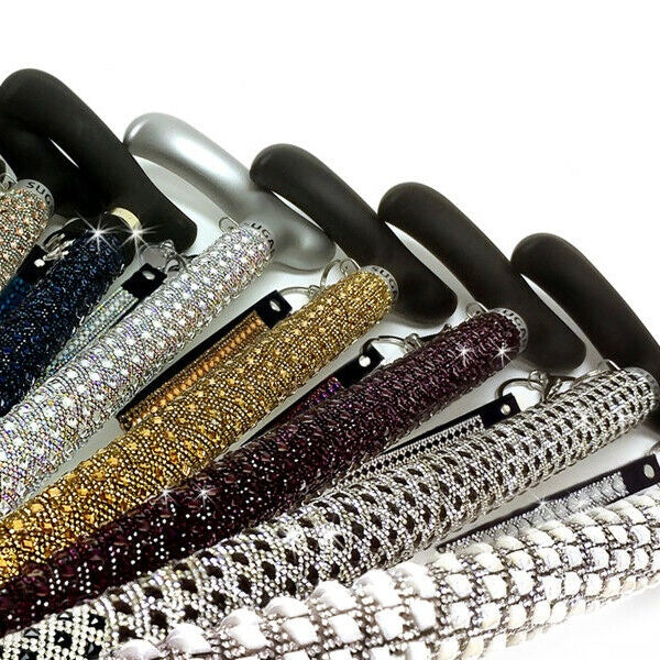 Jacqueline Kent "Sugar Cane" Adjustable Aluminum Silver Leopard Cane | Putti Fine Furnishings Canada