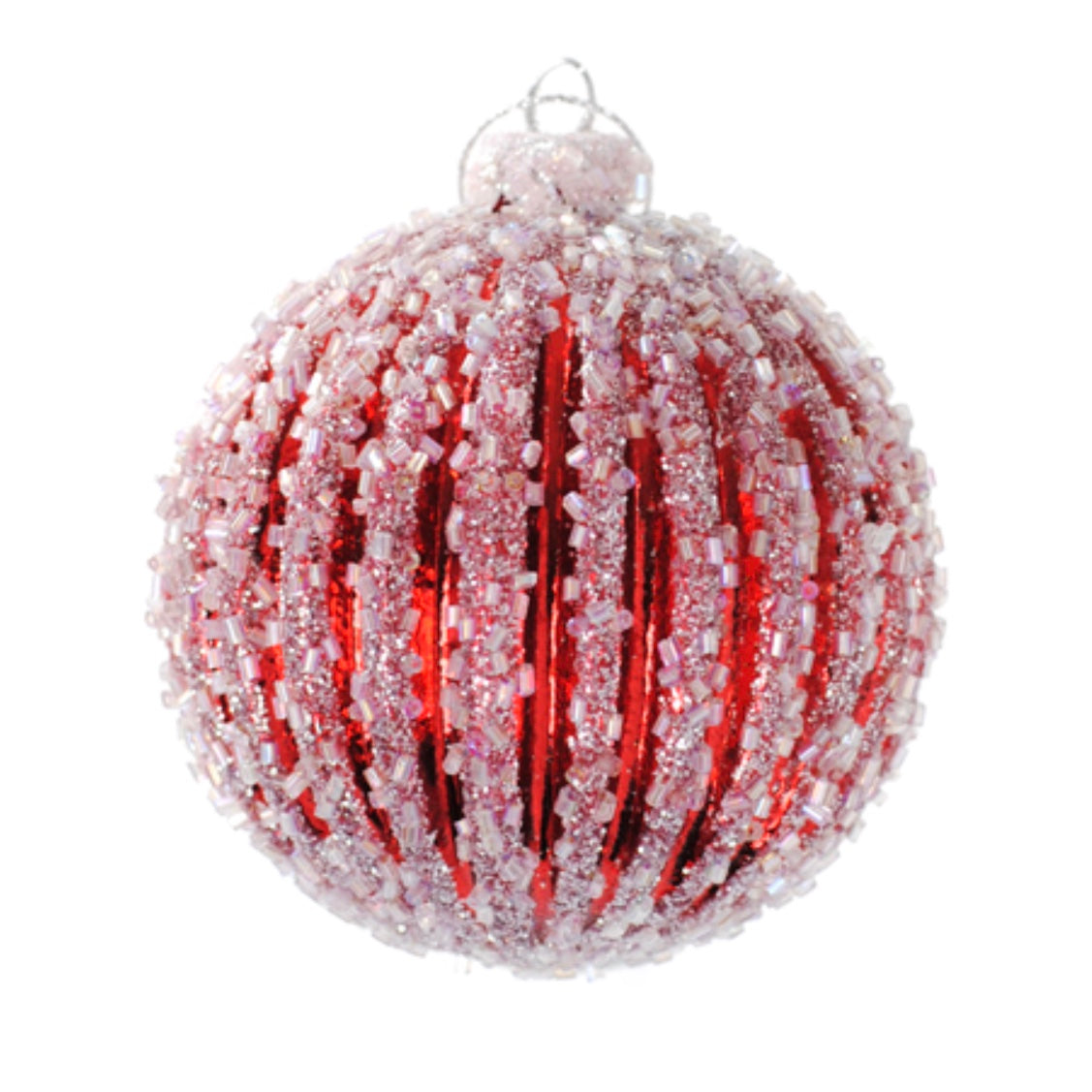 red glass ball ornaments