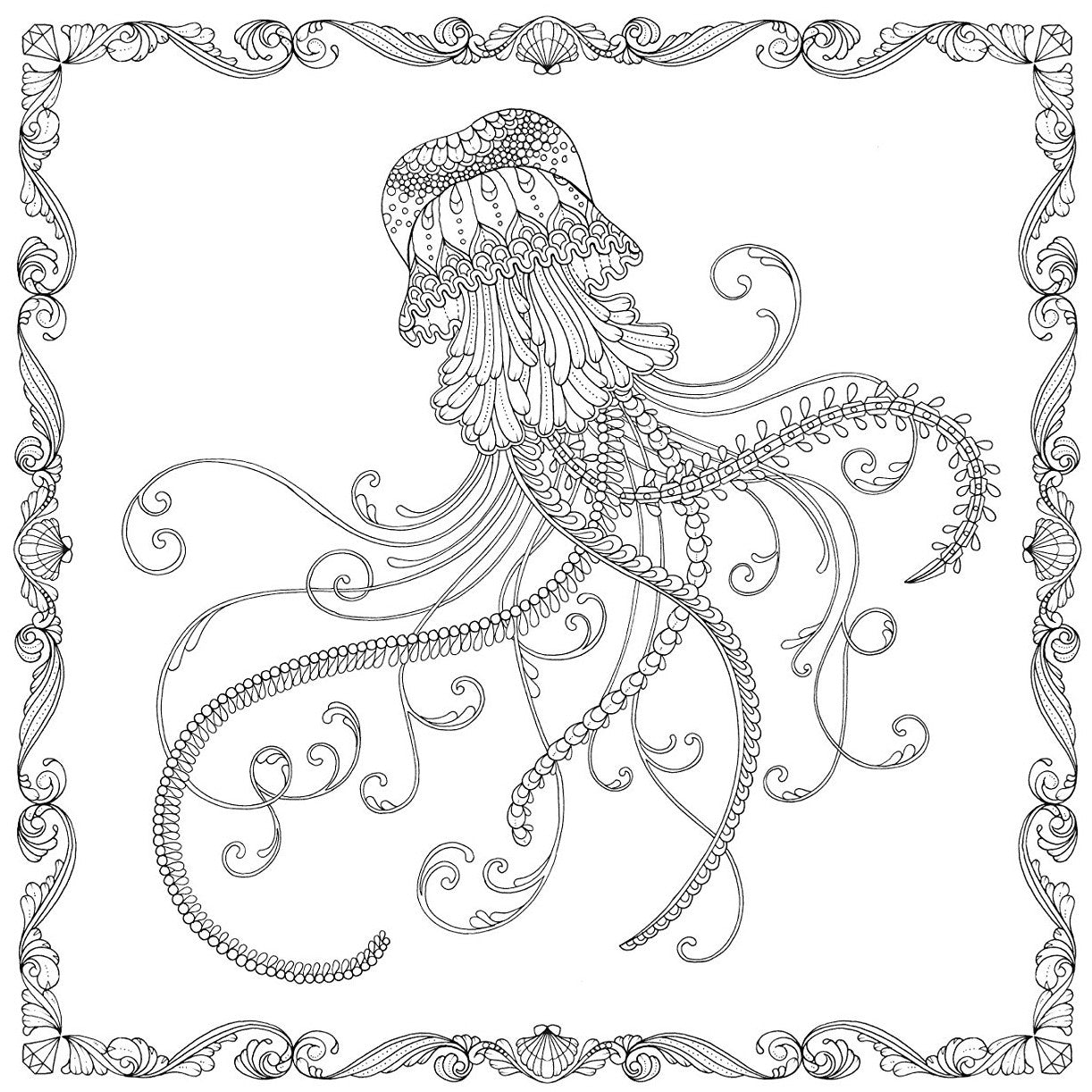 Download Lost Ocean An Inky Adventure And Coloring Book For Adults Putti Fine Furnishings