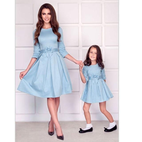 mother baby matching dress