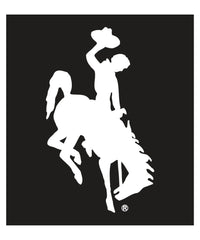 D007 Wyoming Bucking Horse Decal 8 Wyoming Pride
