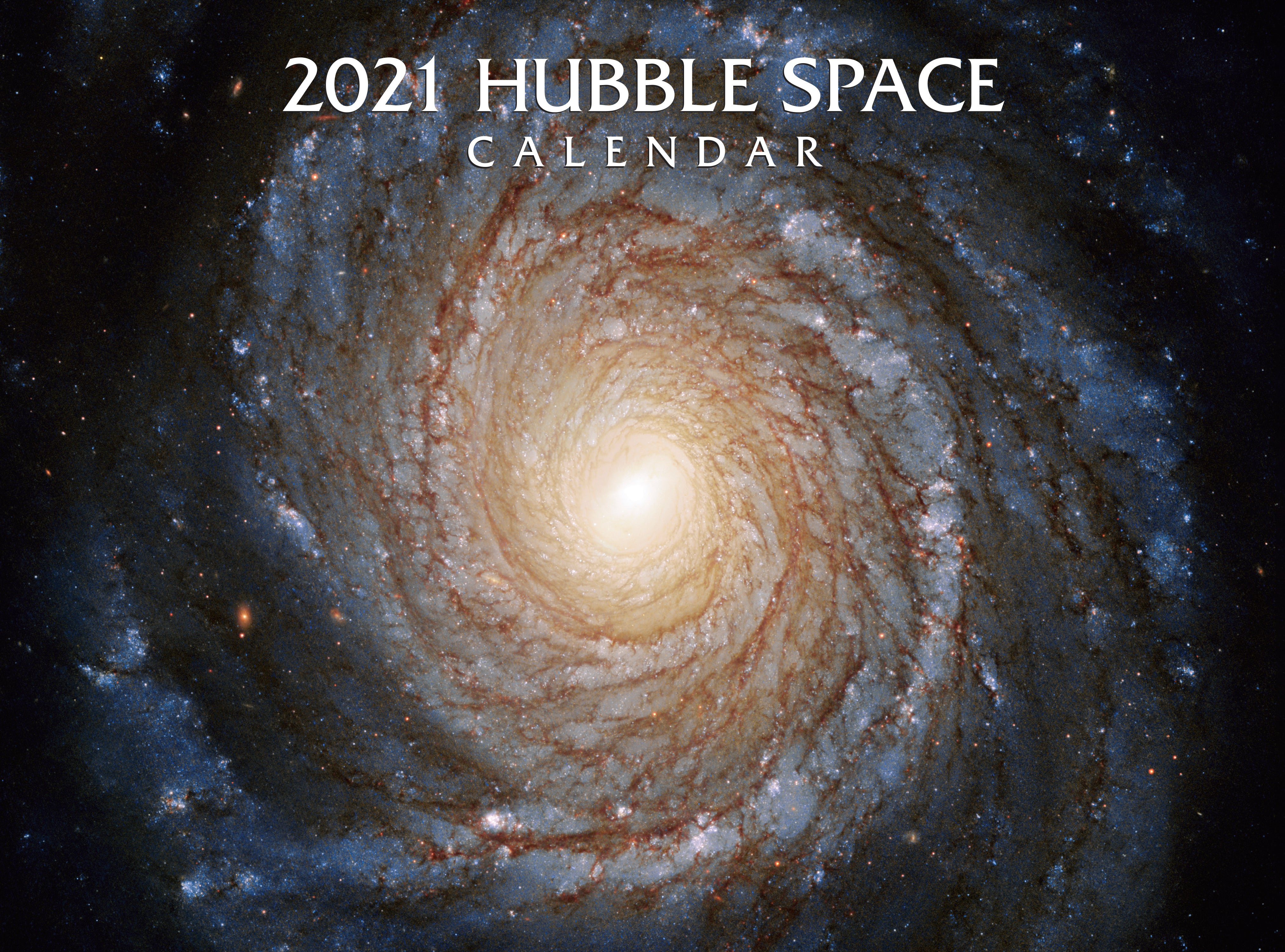 2021 Hubble Space Calendar Silver Creek Press