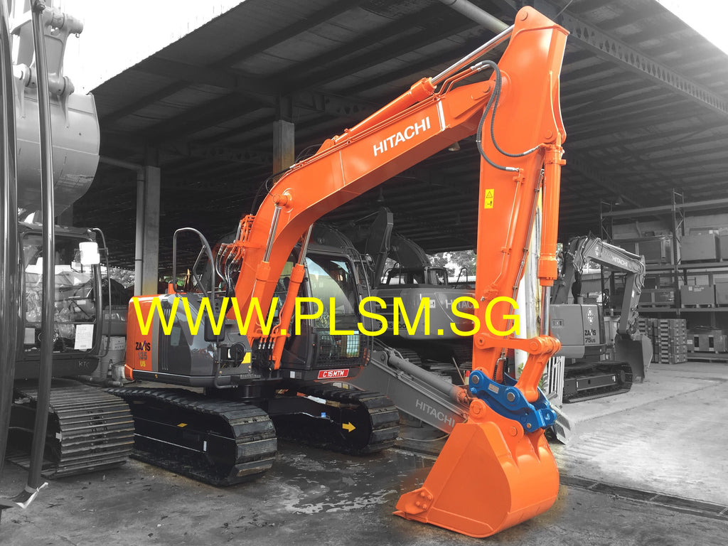 2015 Brand New Hitachi ZX135US For Rental Leasing in Singapore Construction Equipment