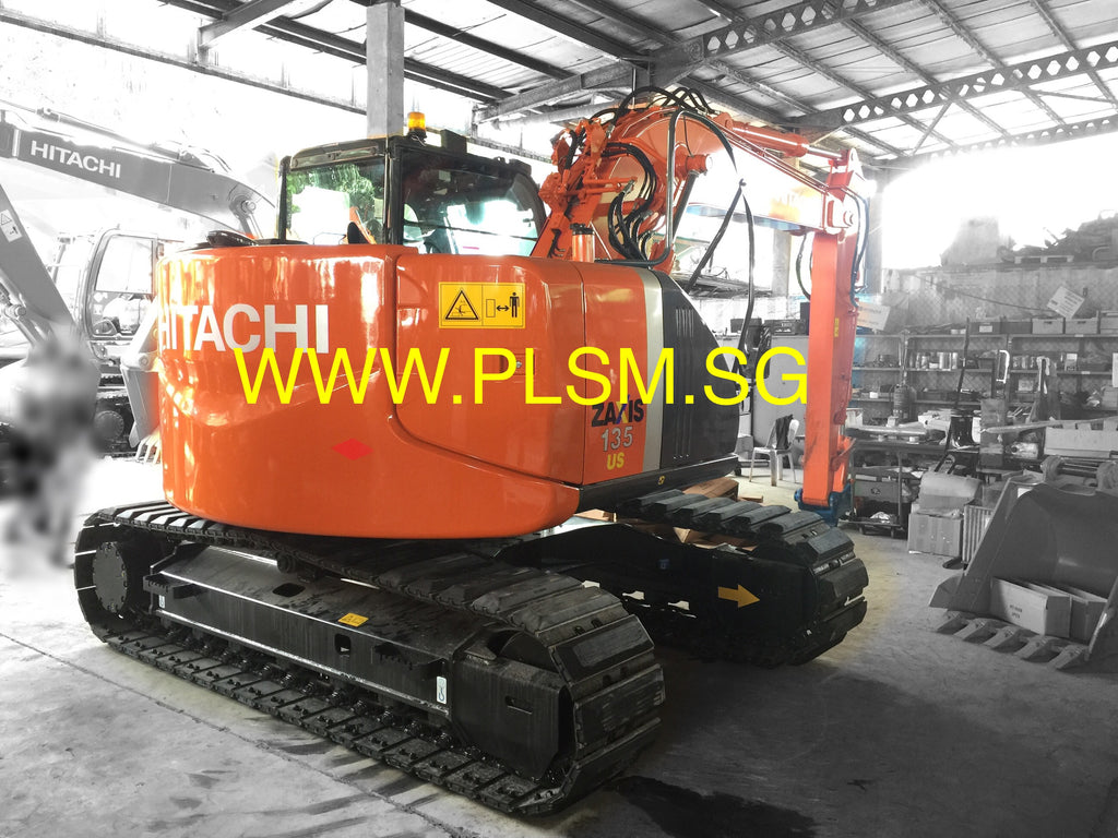 Brand New 2015 Hitachi ZX135US-3 Hydraulic Excavator For Sale In Singapore