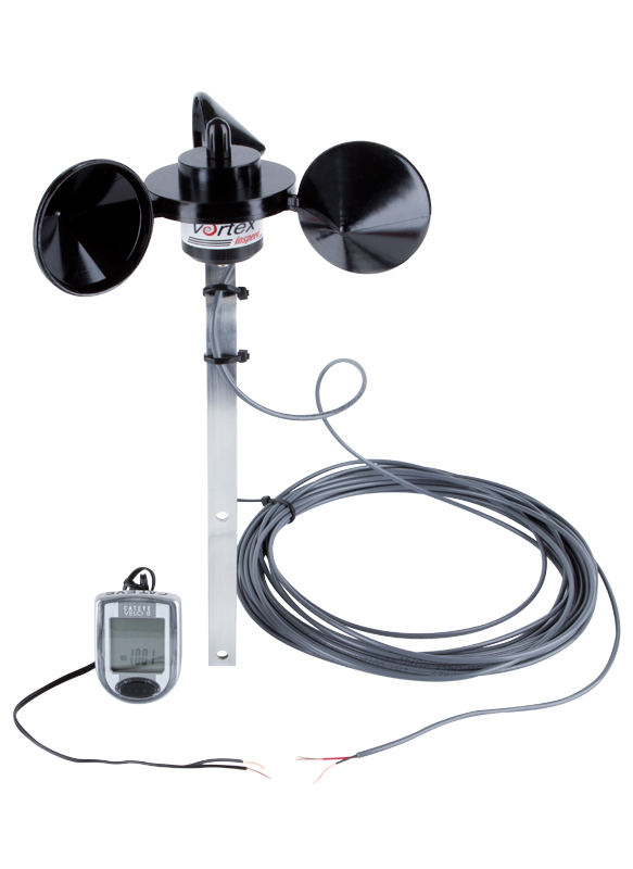 pole mount anemometer