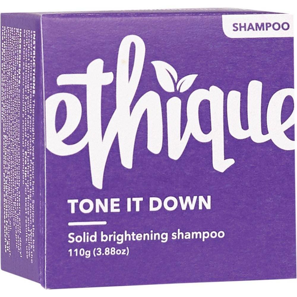 Ethique Solid Shampoo Bar Tone It Down - Purple 110g | The Vegan Town