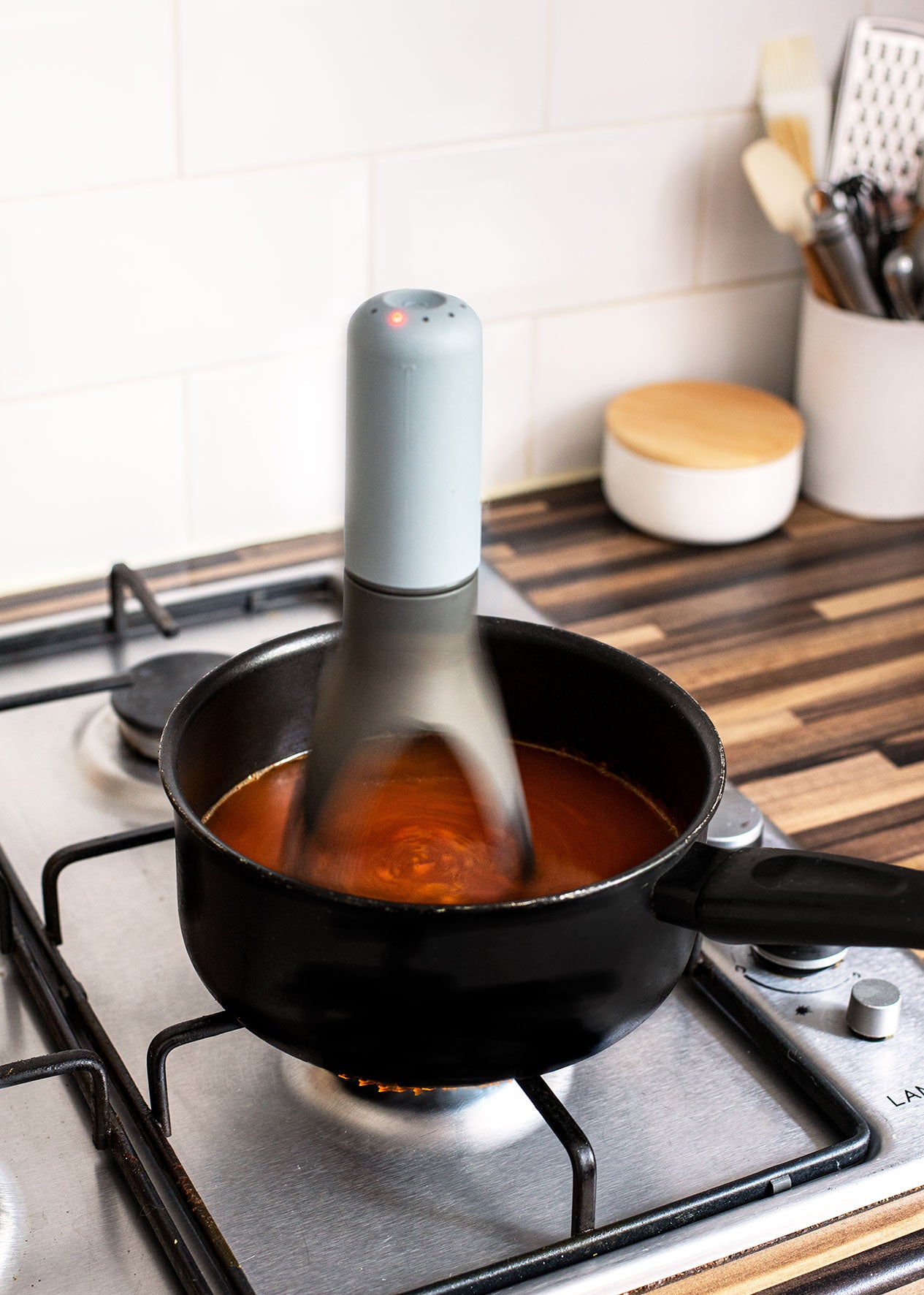 Automatic Pan Stirrer Demo  Our Culinary Team Tests Kitchen