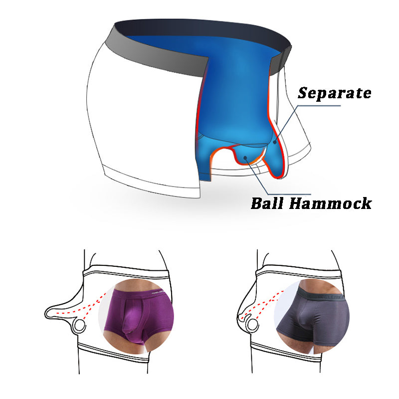 boxer briefs with ball hammock