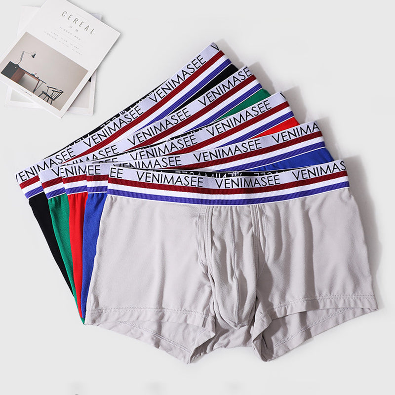 Modal Underwear Separate Pouch Boxer Briefs | Omffiby