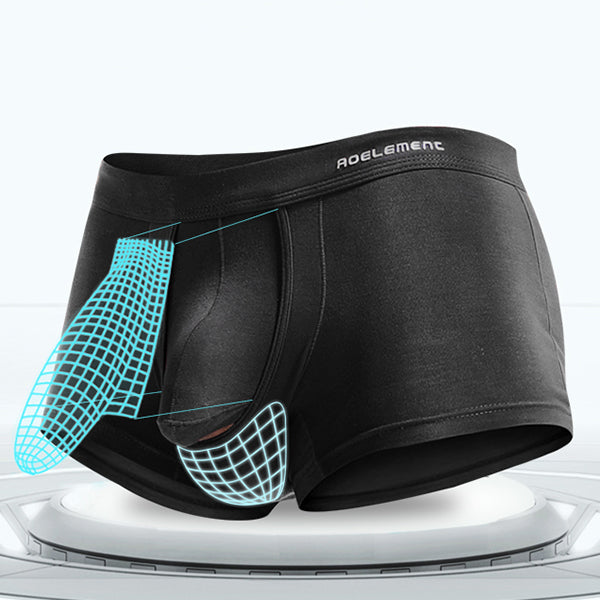 Modal Ball Hammock Separate Men's Boxer Briefs | Omffiby