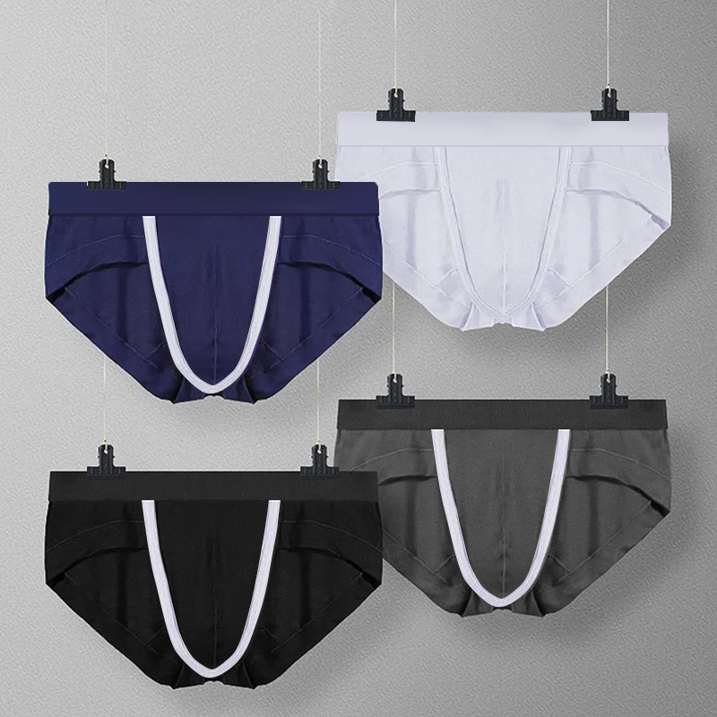 Modal Breathable Underwear U Convex Pouch Briefs|Omffiby