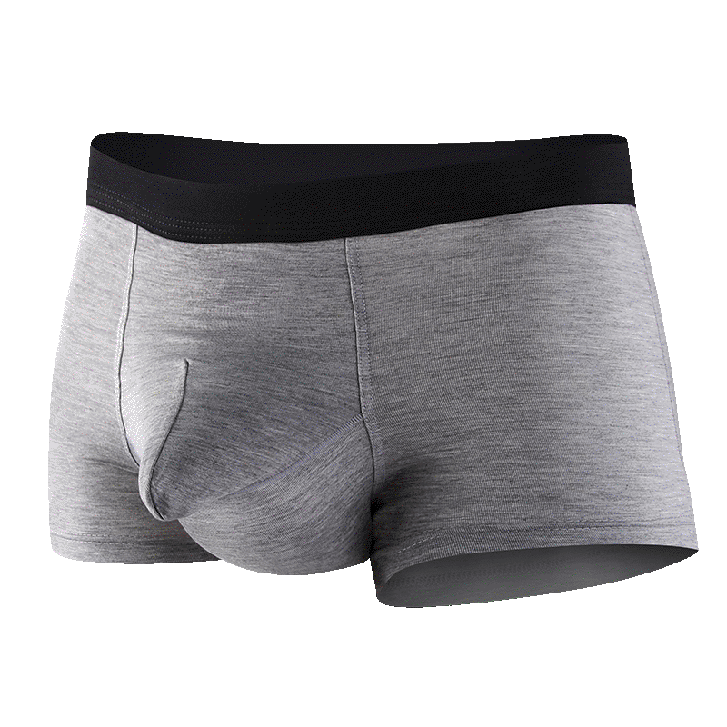 Men's Modal Elephant Separate Pouch Boxer Briefs | Omffiby