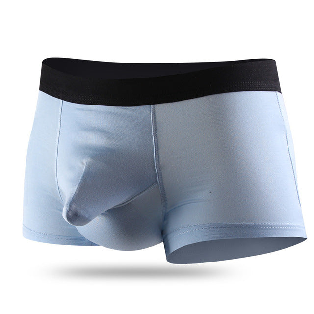 Men's Modal Elephant Separate Pouch Boxer Briefs | Omffiby