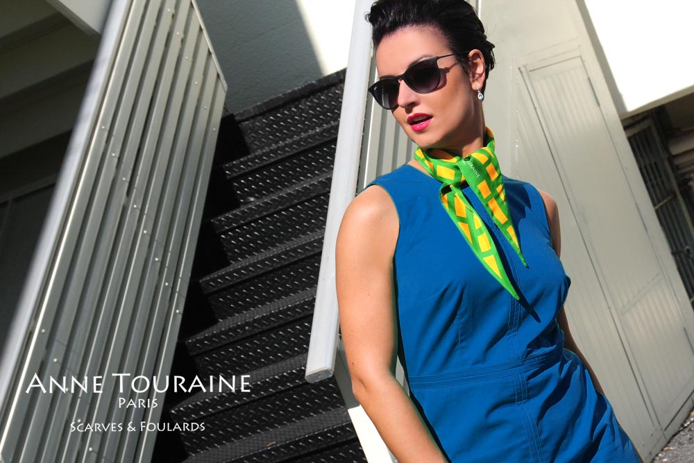  Silk twillies by ANNE TOURAINE Paris™: you cannot go wrong with a classic neckwear