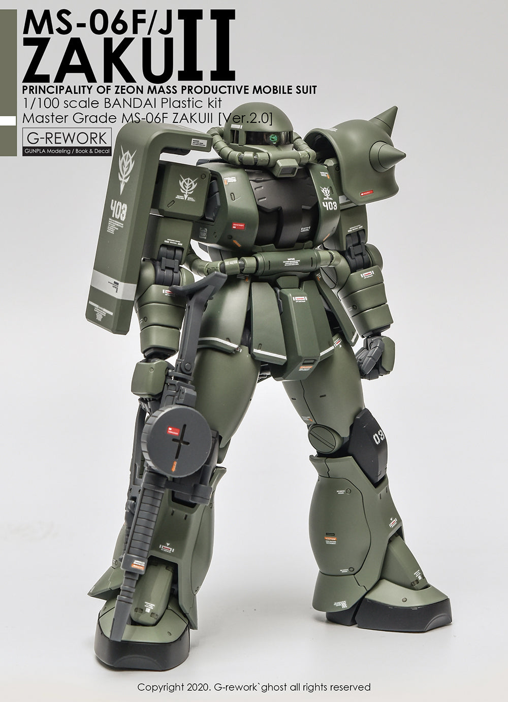 得価大特価 ヤフオク! ザクII Ver.ONE YEAR WAR 007... - MG 1/100 MS