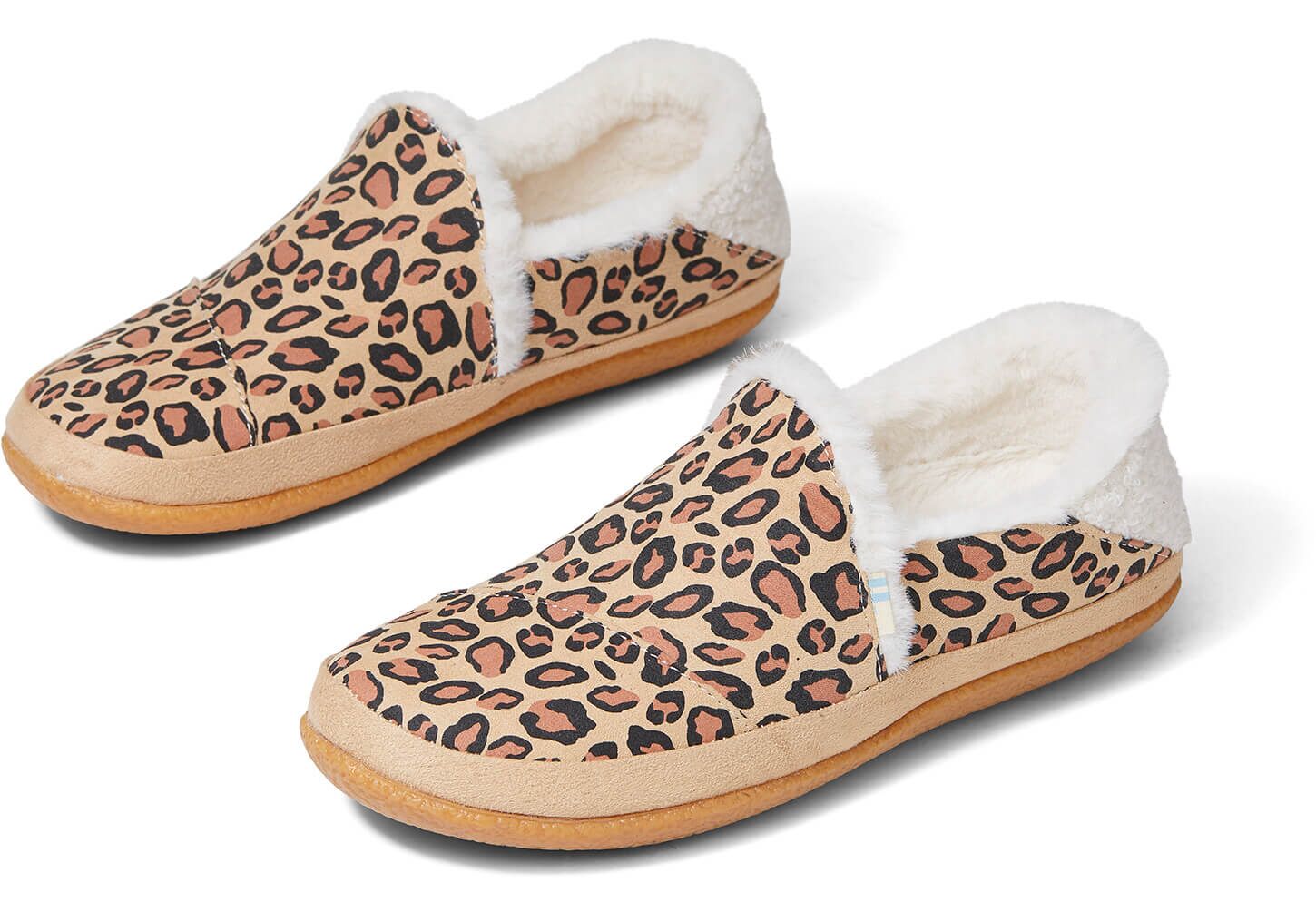 womens leopard print slippers