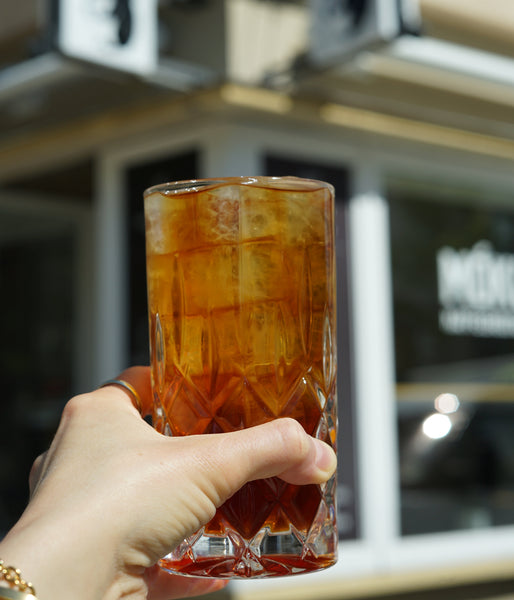 Cold Brew Coffee in a Glass