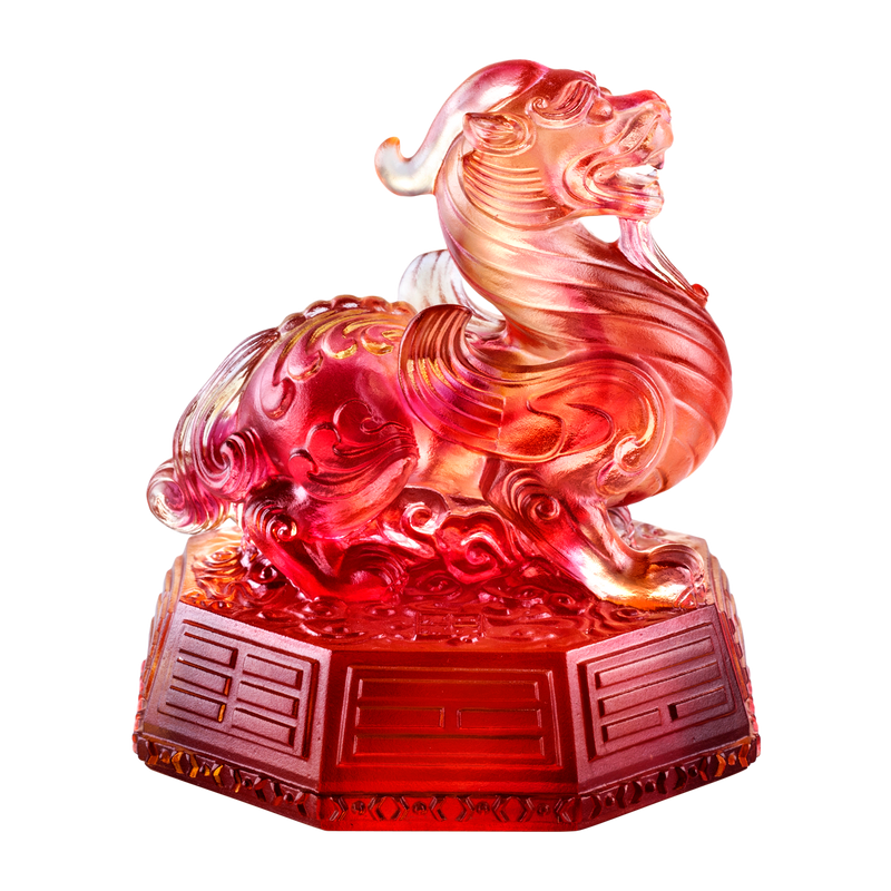 Crystal Mythical Creature, Tianlu, Commander of Peace– LIULI Crystal Art