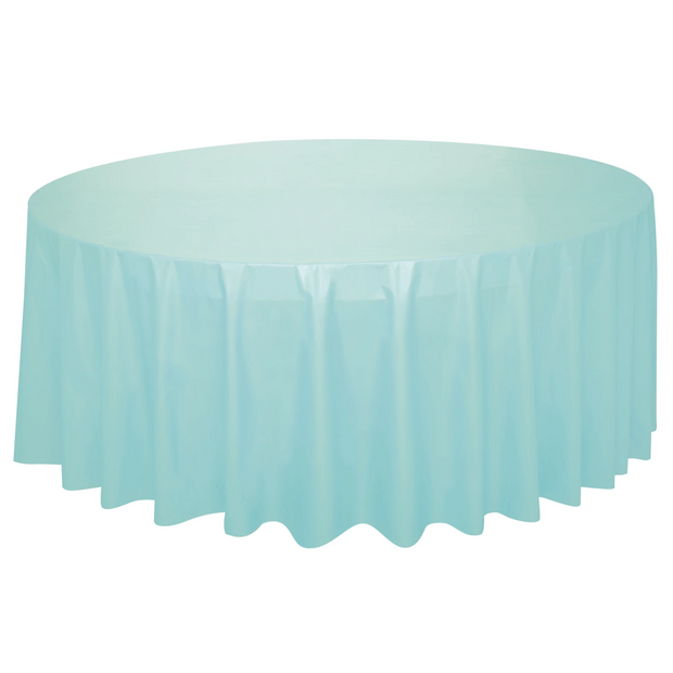 round plastic table covers