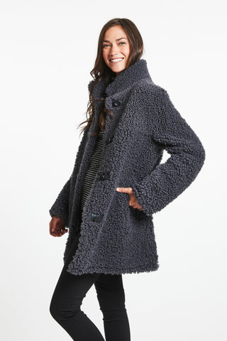 Reversible shearling coat #7271 - Blue Duck Shearling