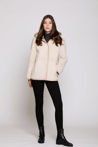 Reversible Boxy Shearling Jacket - Ready-to-Wear 1AB7LV