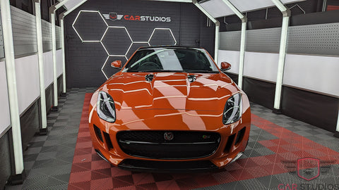 2016 Jaguar F-Type in Orange Bonnet
