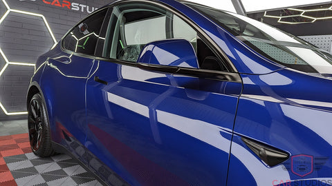 2023 Tesla Model Y / Blue Side Mirror